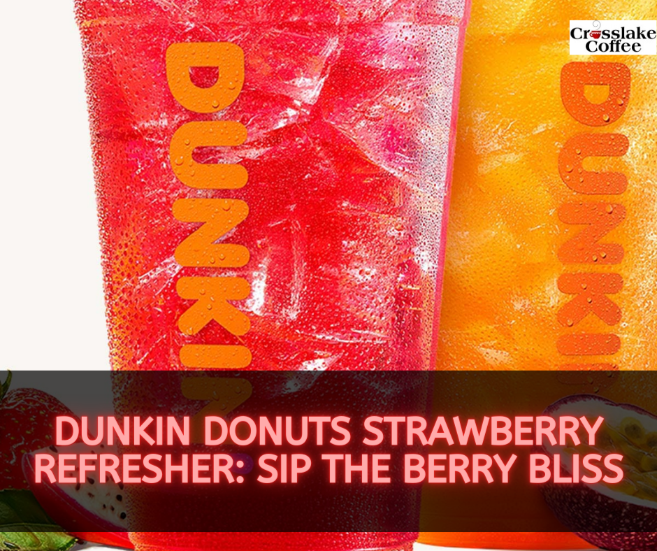 Dunkin Donuts Strawberry Refresher