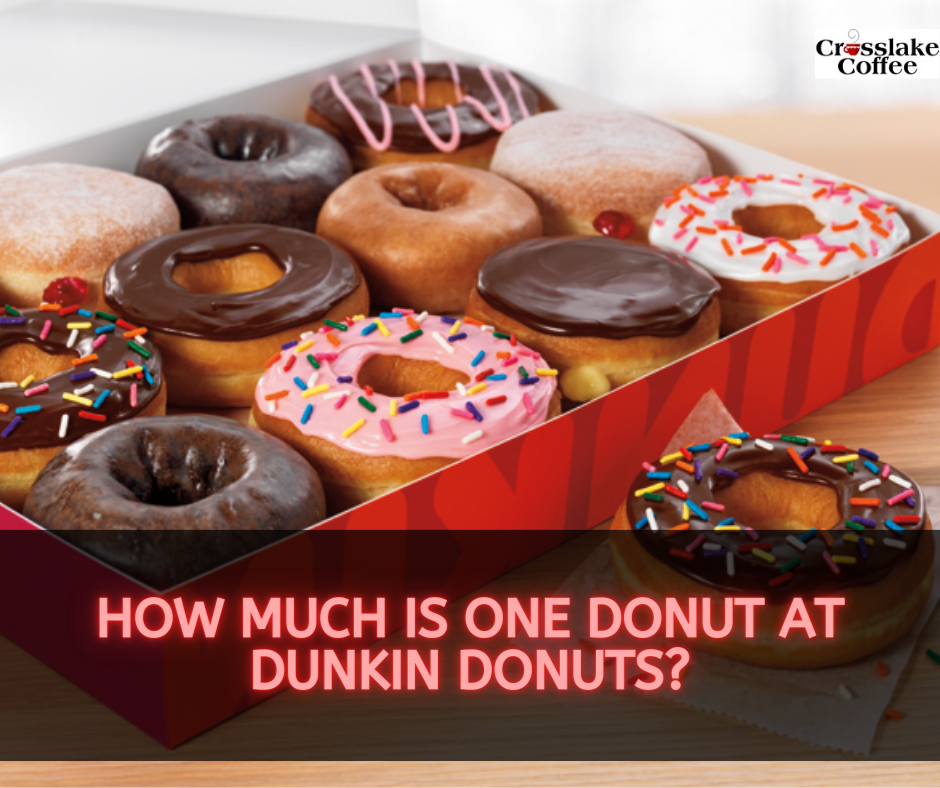 How Much Is One Donut At Dunkin Donuts?