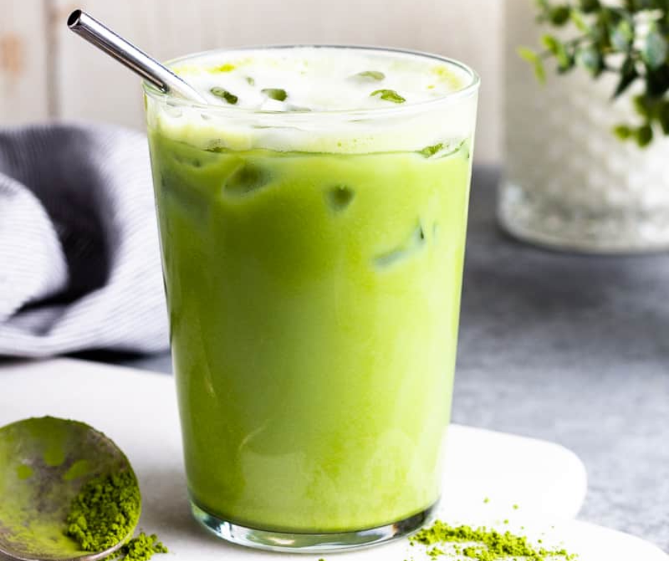 Copycat Starbucks Iced Matcha Latte Recipe - Cooking With Janica