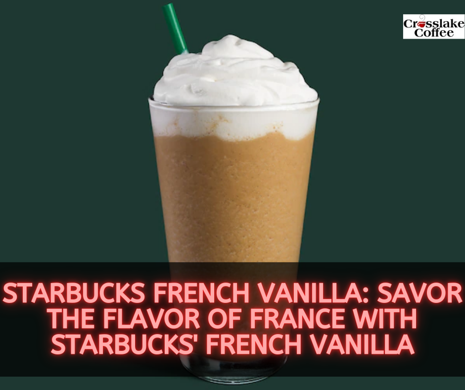 Starbucks deals french vanilla