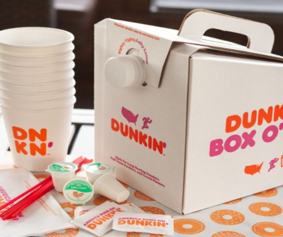 Dunkin Box of Joe Price and Portion