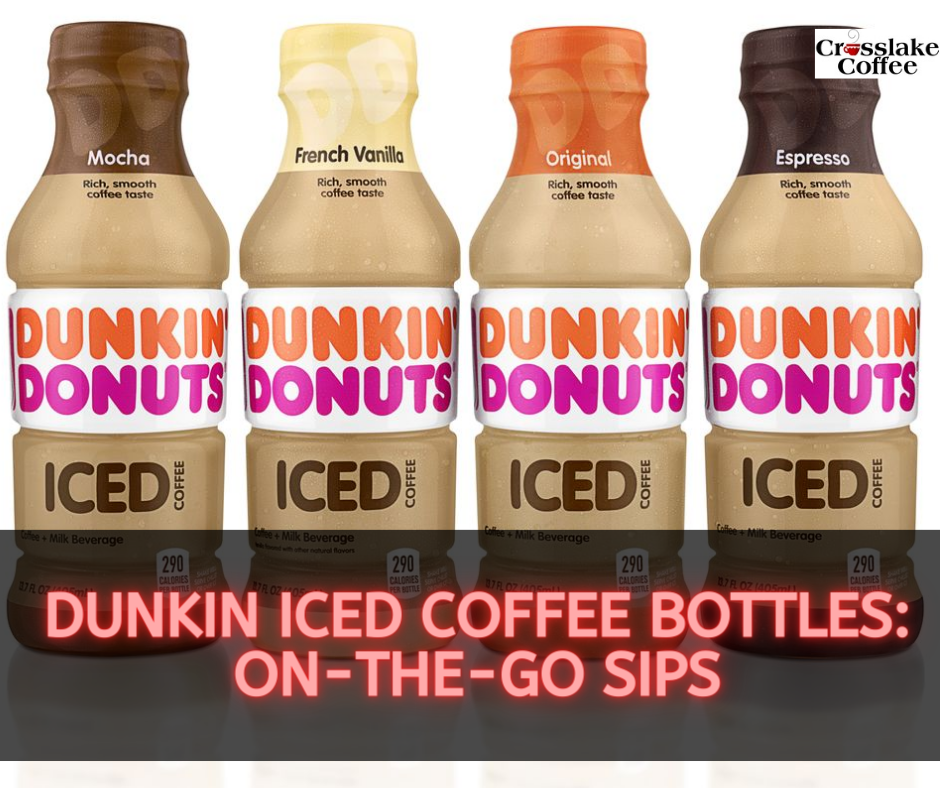 Dunkin Iced Coffee Bottles