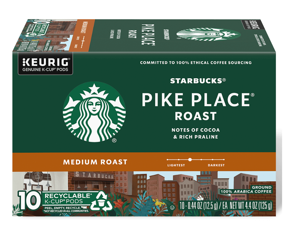 Starbucks Pike Place: A Journey to the Heart of Coffee - Starbucks Pike Place Roast