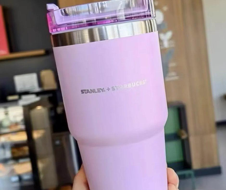 Starbucks SS Stanley Green Quencher Tumbler 591ml