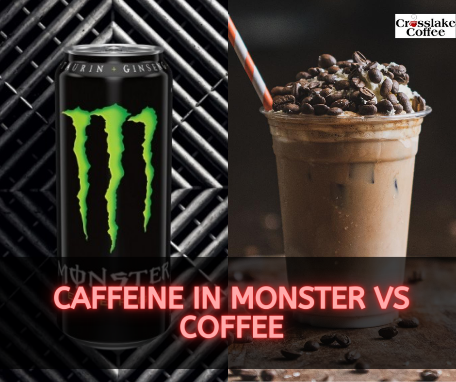 Caffeine In Monster vs Coffee