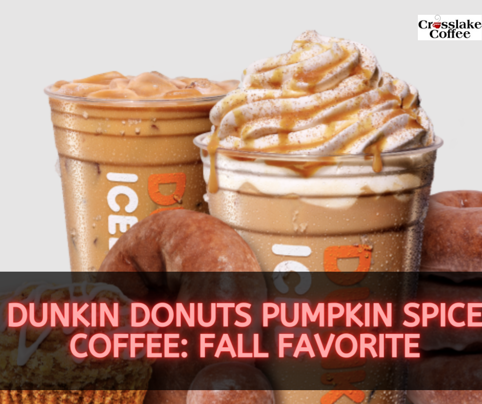 Dunkin Donuts Pumpkin Spice Coffee