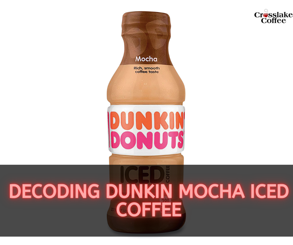 Dunkin Mocha Iced Coffee