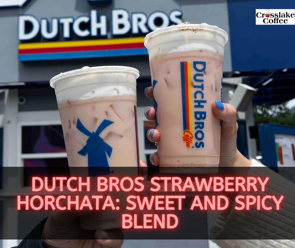 Dutch Bros Strawberry Horchata