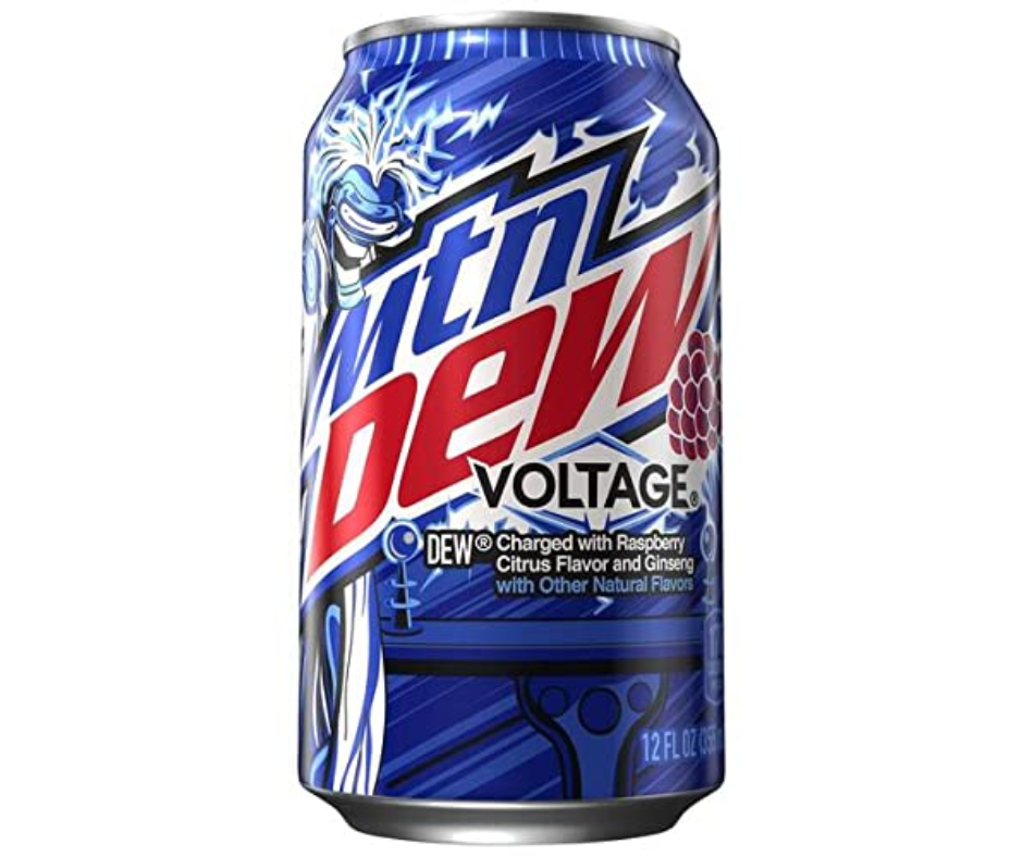 Mountain Dew Blue Voltage: Flavor Explorations - Crosslake Coffee