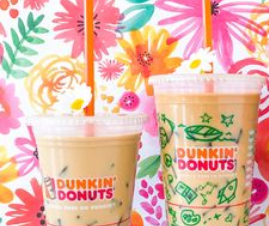 French vanilla iced coffee Dunkin