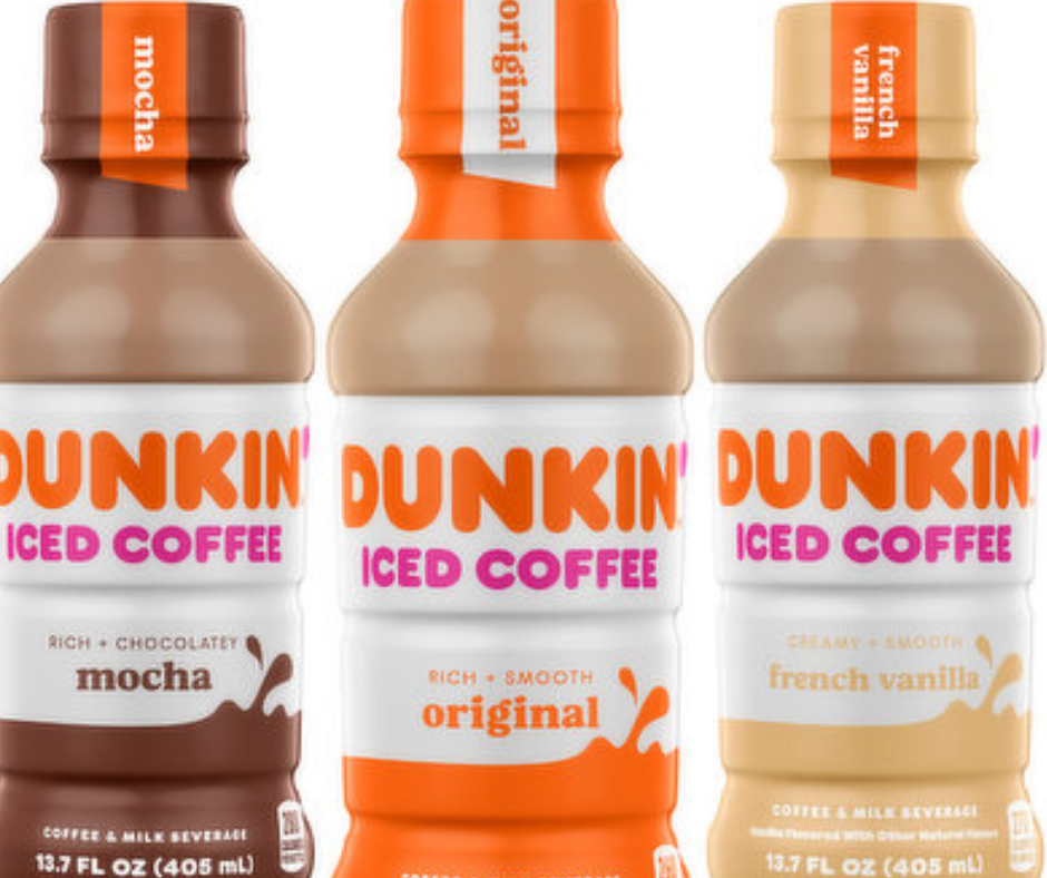 French vanilla iced coffee Dunkin