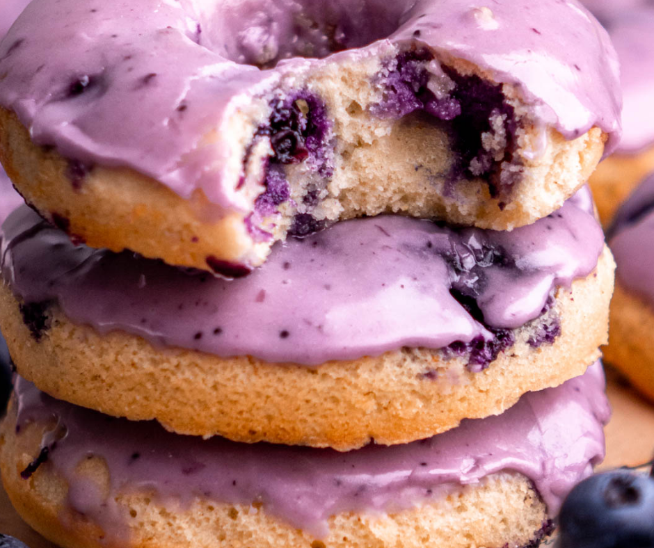 dunkin donut blueberry donut