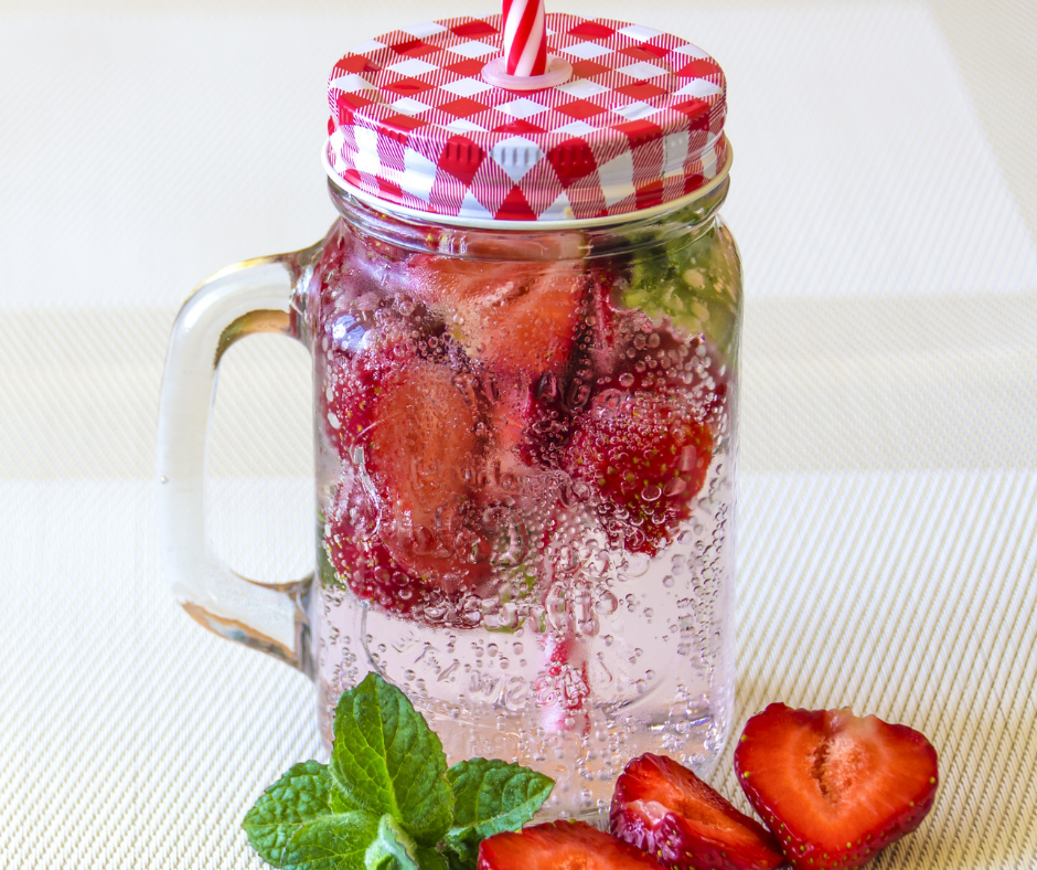strawberry water benefits