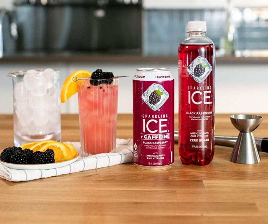 sparkling ice with caffeine