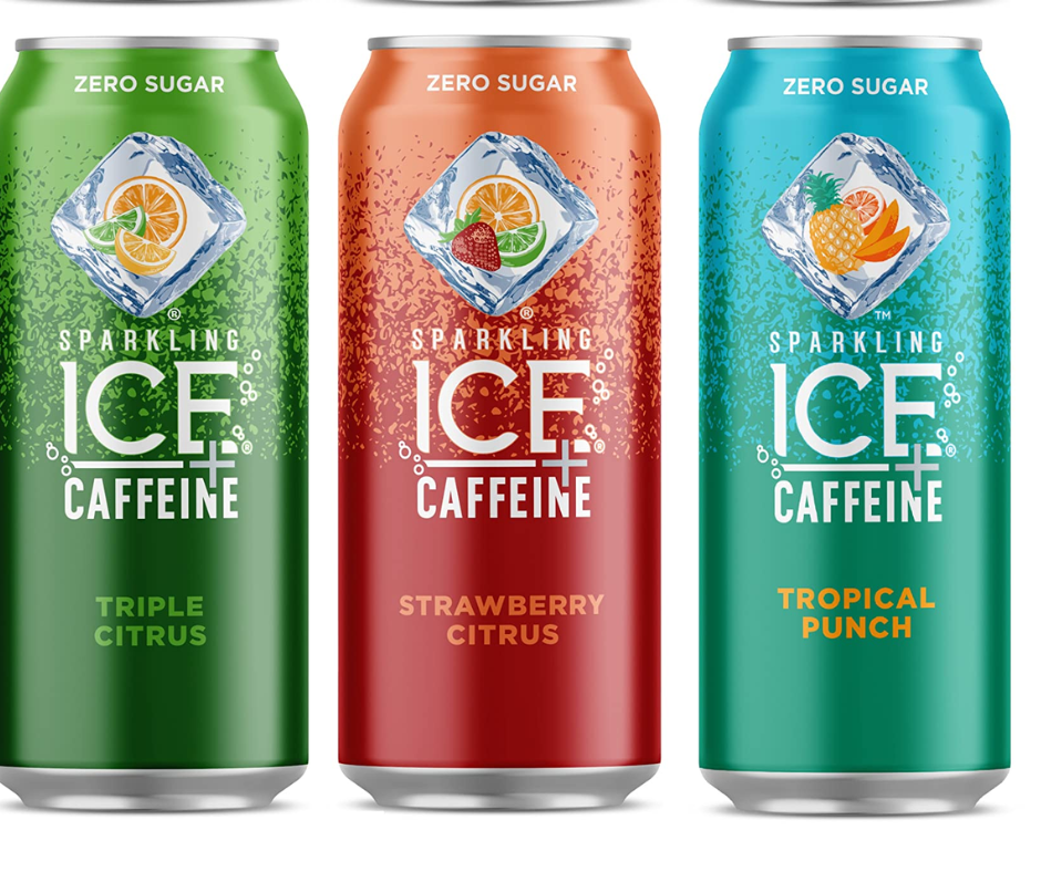 sparkling ice with caffeine