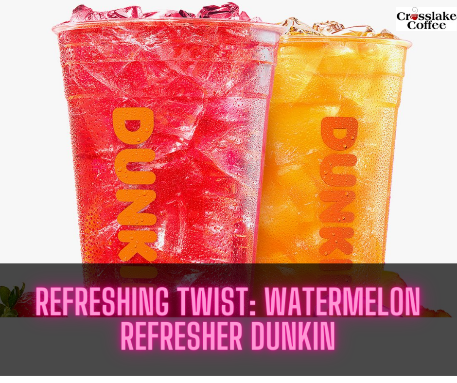 watermelon refresher dunkin